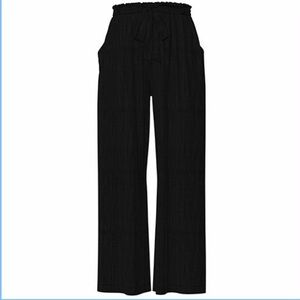 LulaRoe Dianne wide leg paper bag pants